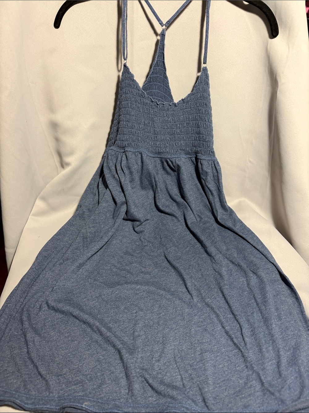 PINK Victoria's Secret Denim Blue pjs